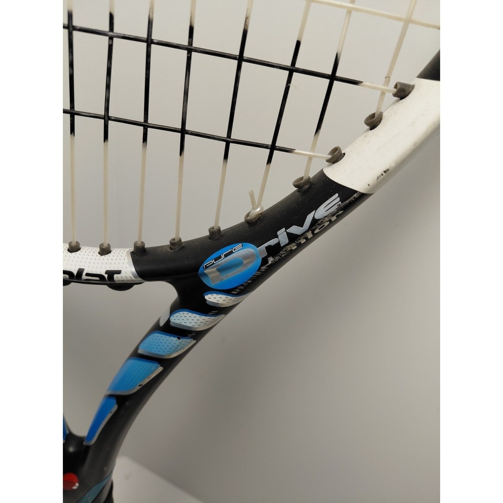 Babolat Drive Jr 23 Tennis Racket Blue Fast Shipping - Picture 4 of 9